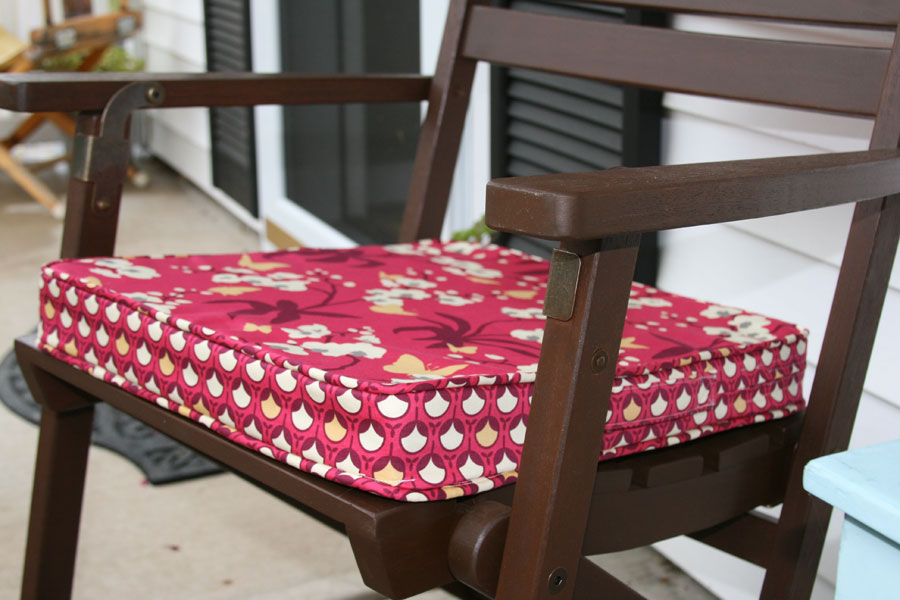 Fitf A Piped Chair Cushion In, How To Make A Chair Cushion With Piping
